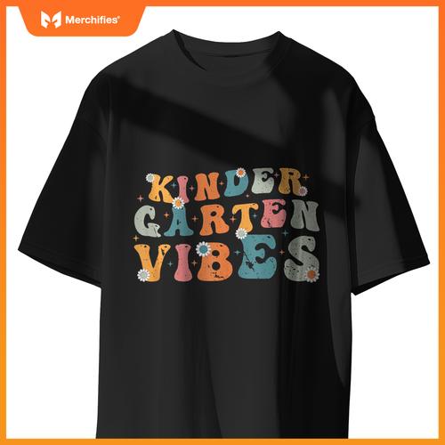 Kindergarten Vibes, Kinder Crew Retro First Day of School