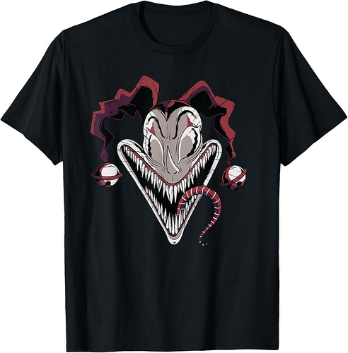 Monster Clown Creepy Scary Halloween T-Shirt