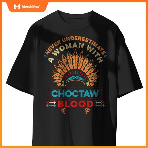 Native American Pride Design for a Proud Choctaw Girl T-Shirt