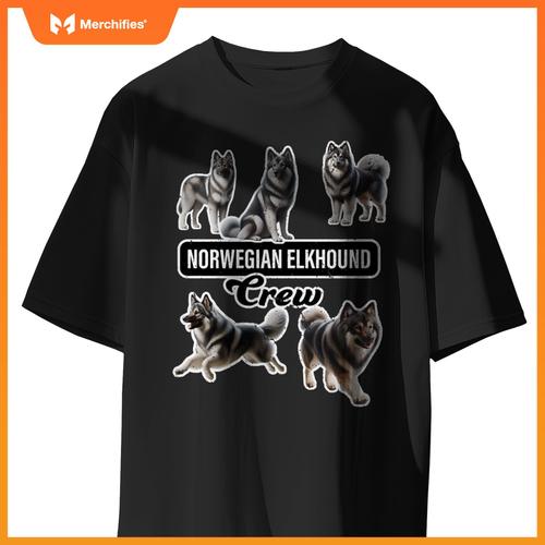 Norwegian Elkhound Crew T-Shirt