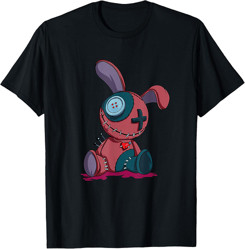 Pastel Goth Shirt Voodoo Doll Halloween Creepy Doll Witch T-Shirt