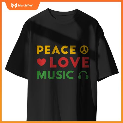 Peace Love Music Rastafari Roots Hippie Rasta Reggae Pride