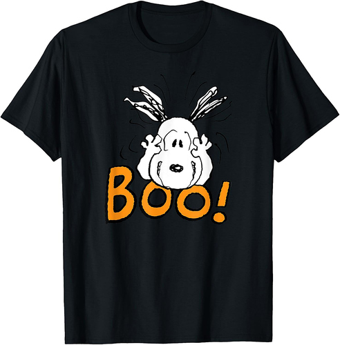 Peanuts Halloween Snoopy Boo T-Shirt