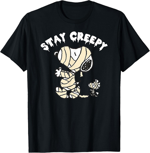Peanuts Halloween Snoopy Stay Creepy T-Shirt
