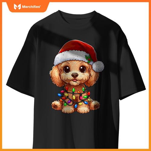 Poodle Dogs Tree Christmas Sweater Xmas Pet Animal Dog Gifts T-Shirt