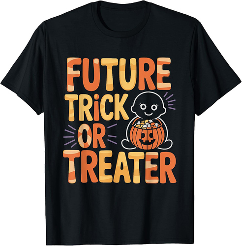 Pregnant Halloween Bump Costume Spooky Mama Baby Boo Vibes T-Shirt