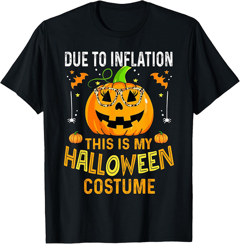 Pumpkin Halloween Costume Men Women Funny Halloween 2024 T-Shirt