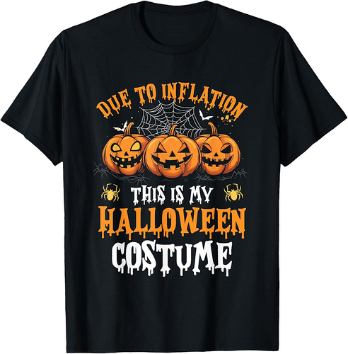 Pumpkin Halloween Costume Men Women Funny Halloween 2025 T-Shirt