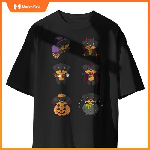 Rottweiler Halloween Costume Dogs Halloween T-Shirt