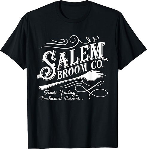 Salem Broom Company est 1692 Halloween T-Shirt