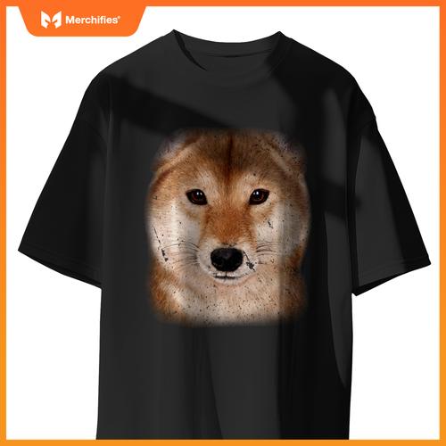 Shiba Inu Face, Japanese Breed Dog T-Shirt