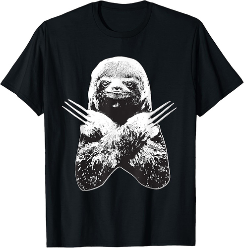 Sloth Slotherine Halloween Costume Graphic Fighting T-Shirt