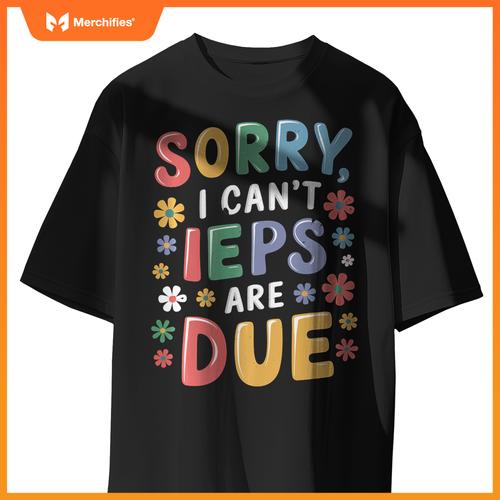 Special Education SPED Teacher Sorry I Can't IEPS Are Due