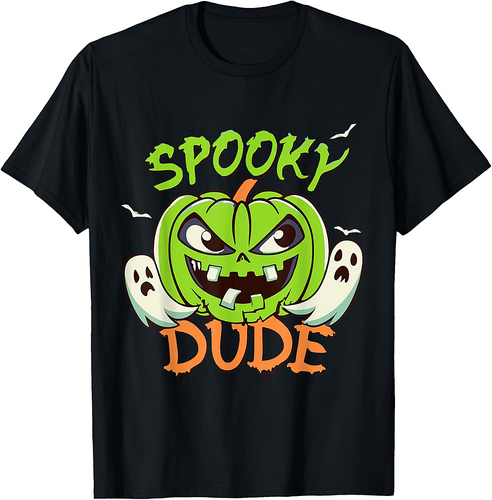 Spooky Dude Halloween T-Shirt