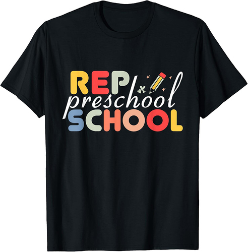 Teacher for First Day of School Back to School Preschool T-Shirt