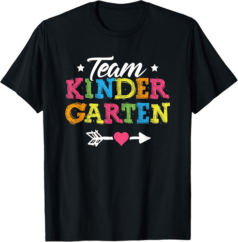 Team Kindergarten Shirt Teacher Student Kids Back To School T-Shirt