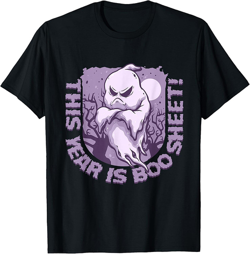 This Year Is Boo Sheet Ghost Halloween Costume Men Women T-Shirt