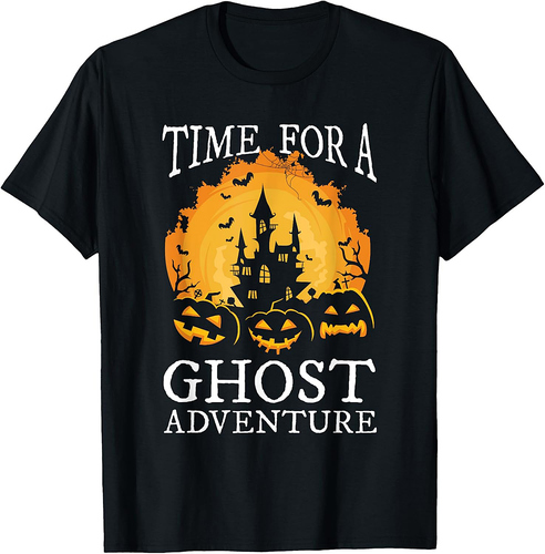 Time For A Ghost Adventure Halloween T-Shirt