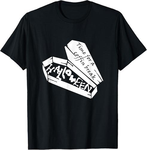 Time for a Coffin Break Halloween - Vampire Party Halloween T-Shirt