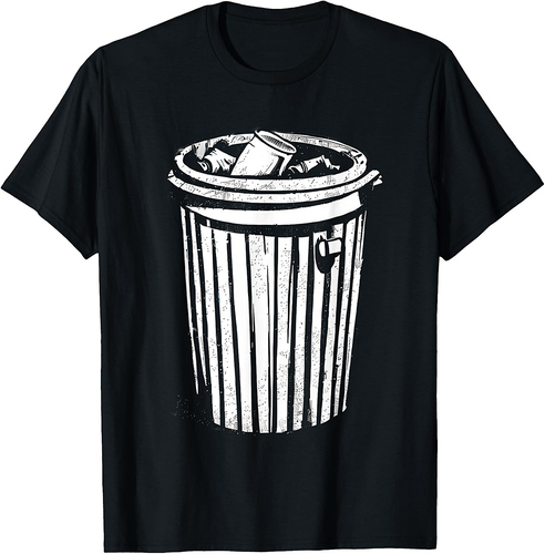 Trash Can Halloween Costume Garbage Can Trashcan Costume T-Shirt