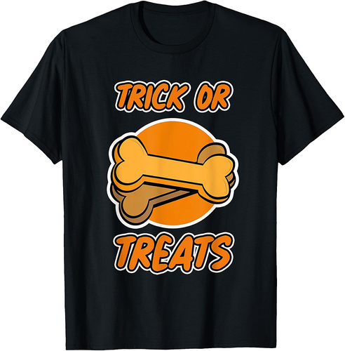 Trick or Treats for Dog Lover - Dog Halloween T-Shirt