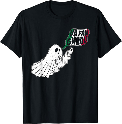Va Fan Ghoul Ghost Italian Halloween Funny Costume Men Women T-Shirt