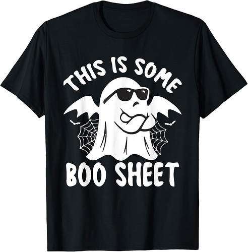 Vintage Retro This Is Some Boo Sheet Halloween Ghost Funny T-Shirt