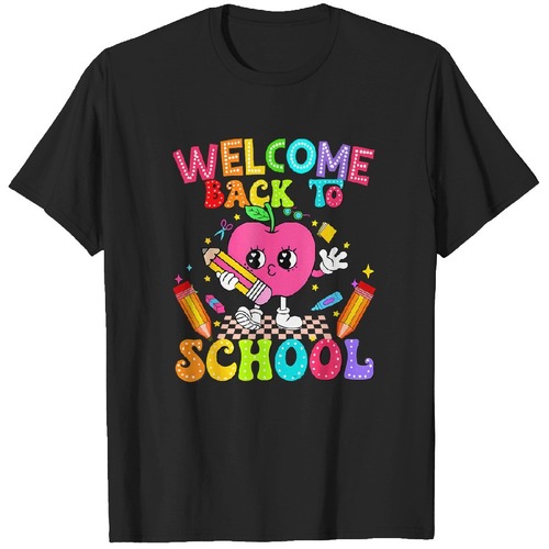 Welcome Back To School Back To School Teachers T-Shirts Heavyweight T-shirt Men