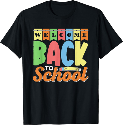 Welcome Back To School Kids Pupil Teacher Back To School T-Shirt