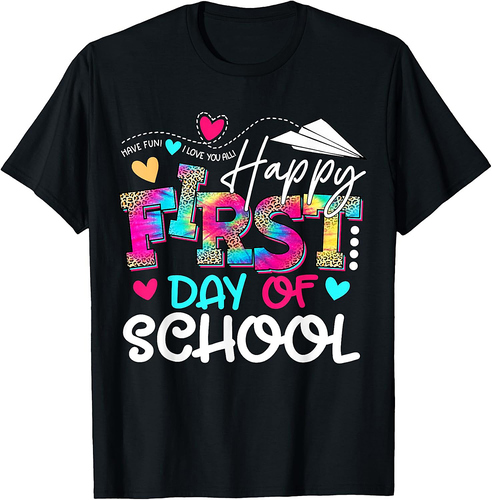Welcome Back To School Tie Dye First Day of School Teacher T-Shirt for Men Women Kids
