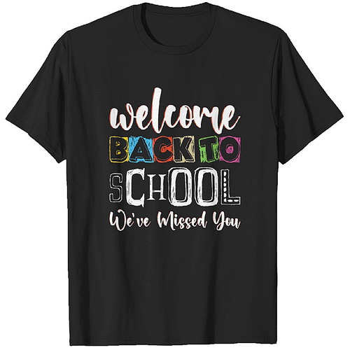 Welcome back to school Funny Back to School T Shirts Heavyweight T-shirt Men's
