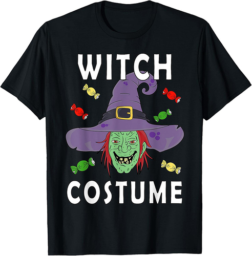 Witch Costume Witch Halloween Costume Funny T-Shirt