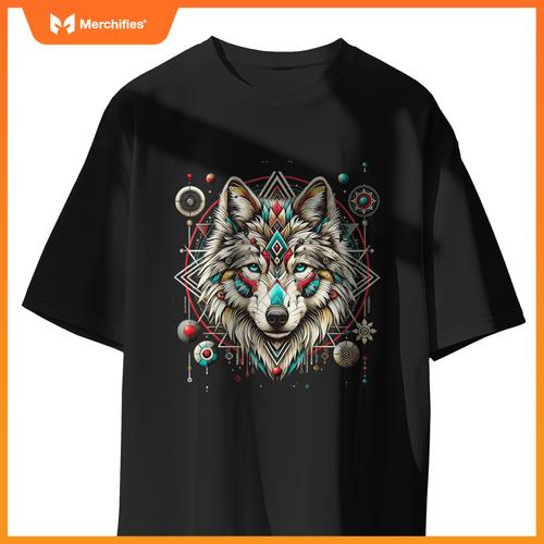 Wolf Spirit Animal Sacred Shaman Native American Clan Tee T-Shirt