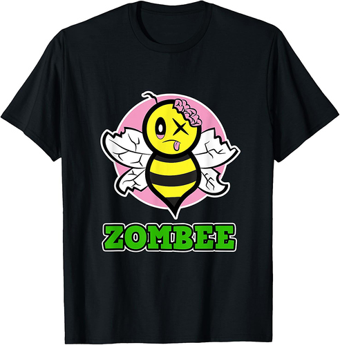 Zombee for Zombie Fans & Beekeeper - Halloween T-Shirt