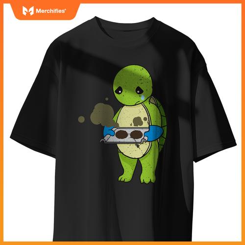 Baking Gone Wrong  Turtle Chef Culinary Baker Cook T-Shirt