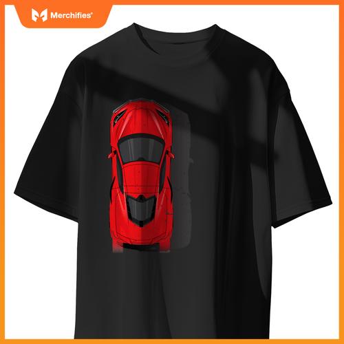 C8 Z06 Zr1 Vette Stingray Red Supercar Sports Car T-Shirt