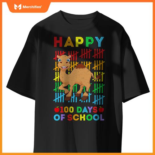 Camel lovers teacher student happy 100 days of school