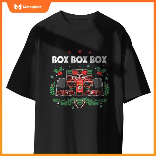 Car Box Radio Call Fun Christmas Mula Racing T-Shirt