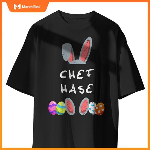 Chef Rabbit Easter Bunny Partner Look Out Men Women Easter T-Shirt