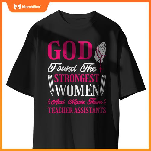 Christian women teacher assistant  school teaching