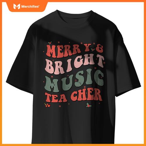 Christmas groovy merry and bright music teacher