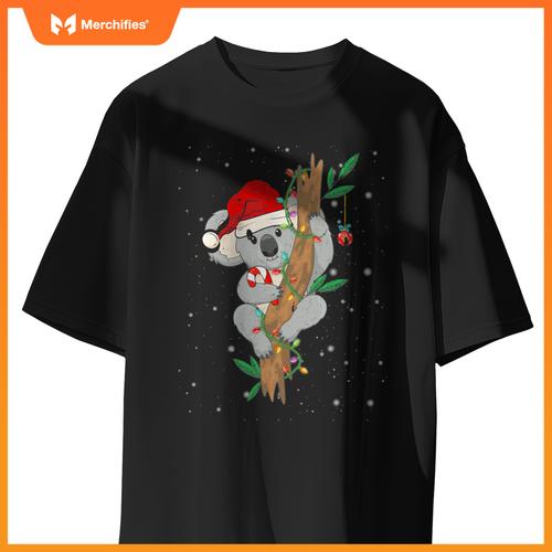 Christmas koala santa sleigh teacher