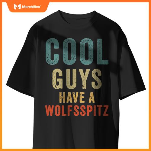 Cool Guys Have A Wolfsspitz Dog Dogs Dog Owners T-Shirt