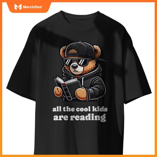 Cool kids are reading hip hop teddy bear reading teacher