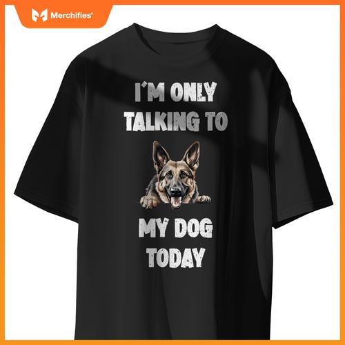 Cute Dog Graphic Dog Lover German Shepherd Puppy Dog T-Shirt