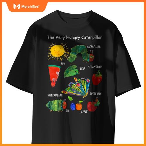 Cute hungry caterpillar teacher kindergarten back to school