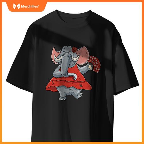 Dancing elephant flamenco dance teacher