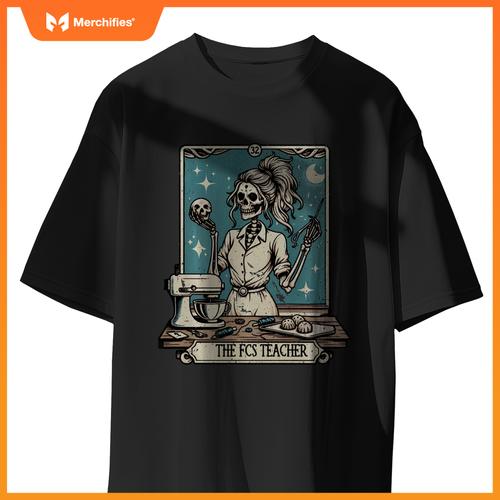 Fcs teacher skeleton halloween family and consumer science