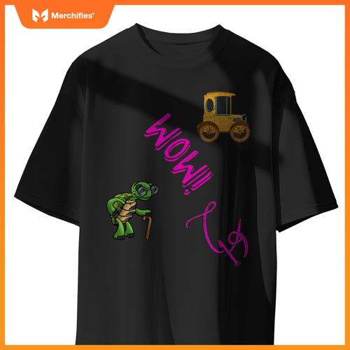 Fun Idea Old Car Equal  Slow Turtle T-Shirt