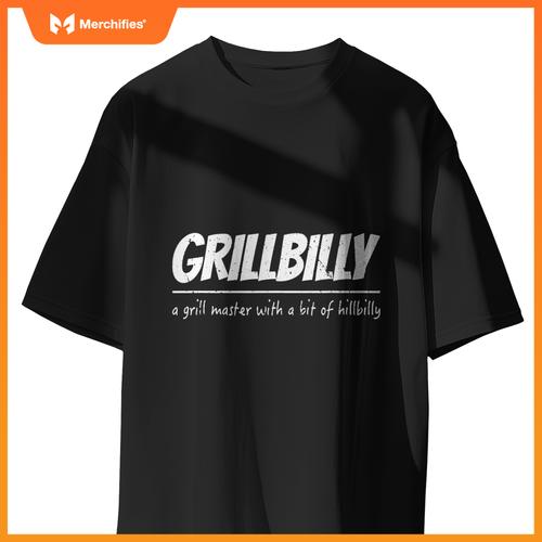 Grillbilly Barbecue Joke Grill Master Chef Bbq T-Shirt
